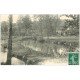 carte postale ancienne 50 VIREY. Le Moulin et personnage assis vers 1908