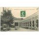 carte postale ancienne 52 BOURBONNE-LES-BAINS. Hôpital Militaire Cour intérieure vers 1913
