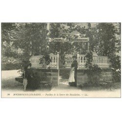 carte postale ancienne 52 BOURBONNE-LES-BAINS. Pavillon Source des Bénédictins