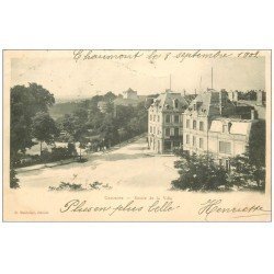 carte postale ancienne 52 CHAUMONT. Entrée de la Ville 1902. Timbre manquant