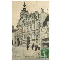 carte postale ancienne 52 CHAUMONT. La Caisse d'Epargne 1916