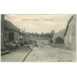 52 GONCOURT. La Grande Rue 1916