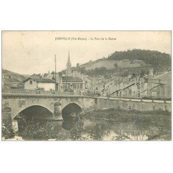 carte postale ancienne 52 JOINVILLE. Pont de la Marne 1918