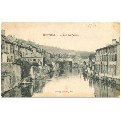 carte postale ancienne 52 JOINVILLE. Quai des Peceaux 1906