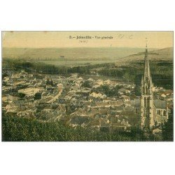 52 JOINVILLE. Vue de la Ville. Carte de luxe toilée