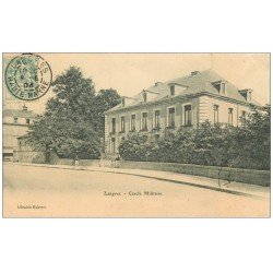 carte postale ancienne 52 LANGRES. Cercle Militaire 1906