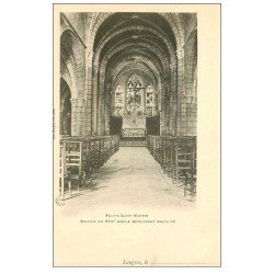carte postale ancienne 52 LANGRES. Eglise Saint-Martin vers 1900