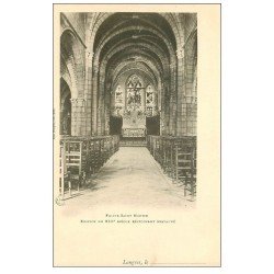 carte postale ancienne 52 LANGRES. Eglise Saint-Martin vers 1900