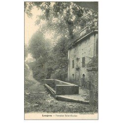 carte postale ancienne 52 LANGRES. Fontaine Saint-Nicolas