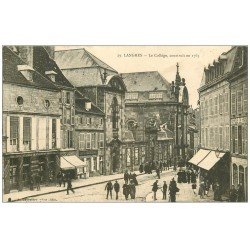 52 LANGRES. Le Collège 1913