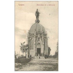 carte postale ancienne 52 LANGRES. Notre-Dame de la Délivrance 1905