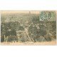 carte postale ancienne 52 LANGRES. Vue à vol d'Oiseau 1906