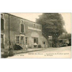 52 MEUSE. Rare Coopérative Syndicat Agricole de Bassigny. Pompe à Essence Royal et Camion anciens