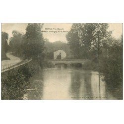 carte postale ancienne 52 MEUSE. Route de Montigny