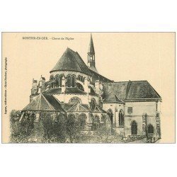 carte postale ancienne 52 MONTIER-EN-DER. Eglise Chevet