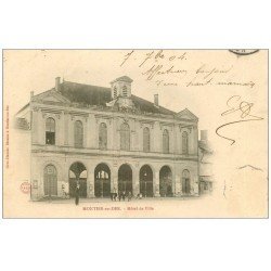 carte postale ancienne 52 MONTIER-EN-DER. Hôtel de Ville 1904