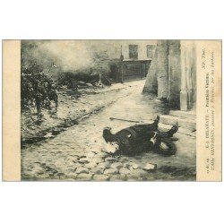 carte postale ancienne 52 MOYENVIC. L'Abbé Hennequin assassiné 1914