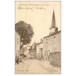 carte postale ancienne 52 ROOCOURT-LA-COTE. rue de l'Horme 1925