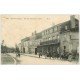 carte postale ancienne 52 SAINT-DIZIER. Rue des Alsaciens-lorrains 1917. Hôtel Café de la Fontaine