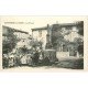 carte postale ancienne 11 VENTENAC-D'AUDE. La Place bien animée