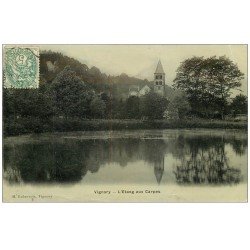 carte postale ancienne 52 VIGNORY. L'Etang aux Carpes 1907