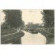 carte postale ancienne 52 WASSY. Péniches sur le Canal