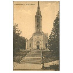 carte postale ancienne 53 CRAON. Eglise Saint-Nicolas