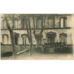 carte postale ancienne 11 VILLEDAIGNE. La Mairie 1911