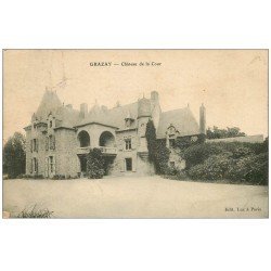 carte postale ancienne 53 GRAZAY. Château de la Cour 1909