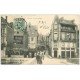 carte postale ancienne 53 LAVAL. La Grande Rue 1907. librairie Goupil et Café Armand