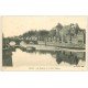 carte postale ancienne 53 LAVAL. Mayenne et Vieux Château. Ecluse