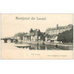 carte postale ancienne 53 LAVAL. Palais de Justice 1919