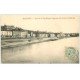carte postale ancienne 53 MAYENNE. Quai de la République Quartier Saint-Martin 1906