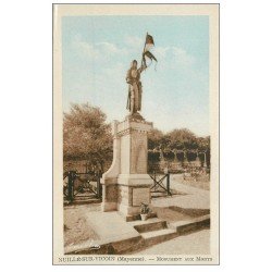 carte postale ancienne 53 NUILLE-SUR-VICOIN. Monument aux Morts