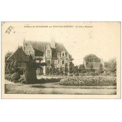 carte postale ancienne 53 Par Château-Gontier. Château de Beaubigné vers 1920