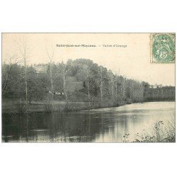 carte postale ancienne 53 SAINT-JEAN-SUR-MAYENNE. Vallée d'Orange 1907