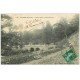 carte postale ancienne 53 SAULGES. Nouveau Pont Vallée de l'Erve 1910 animation