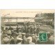 54 ARRACOURT. Atterrissage Biplan militaire Allemand 1913. Avion Aéroplane et Aviation