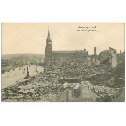 carte postale ancienne 54 BACCARAT. Guerre 1914-15 Ruines