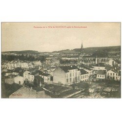 carte postale ancienne 54 BACCARAT. Panorama 1916