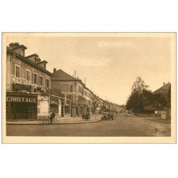 carte postale ancienne 54 BACCARAT. Rue de Frouard. Dépot Central Cristaux