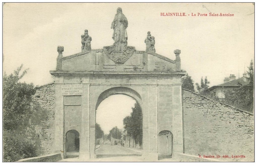 carte postale ancienne 54 BLAINVILLE. Porte Saint-Antoine