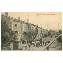 54 BLENOD-LES-TOUL. Rue du Faubourg envoyée qu'en 1937