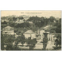 carte postale ancienne 54 BRIEY. La Levée ou Brasserie Saint-Antoine 1910