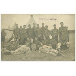 carte postale ancienne 54 CAMP DE BOIS-L'EVÊQUE. Militaires 1912 du 69° Régiment