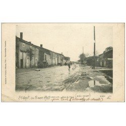 carte postale ancienne 54 CHOLOY. Rue du Foug 1918