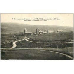 carte postale ancienne 12 AUBRAC. Vue sur le Village