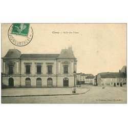 carte postale ancienne 54 CIREY. Salle des Fêtes 1909