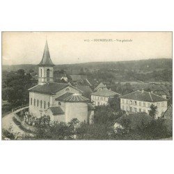 carte postale ancienne 54 COURCELLES. Vue générale 1918