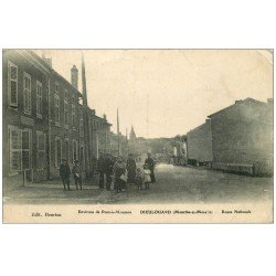 carte postale ancienne 54 DIEULOUARD. Route Nationale 1915